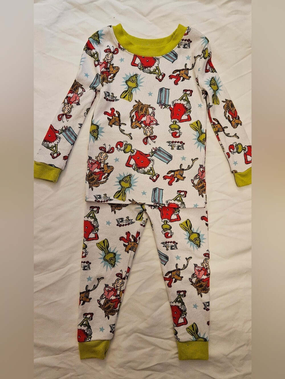 Grinch Pajamas Size 18M